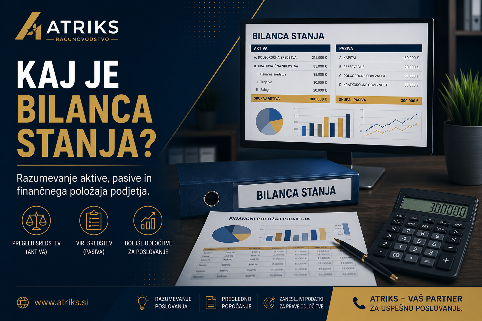 Kaj je bilanca stanja